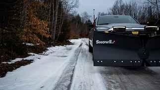 ON SALE New SnowEx 7.5 MS RDV Model, V-plow Flare Top, Trip edge Steel V-Plow, Automatixx Attachment System